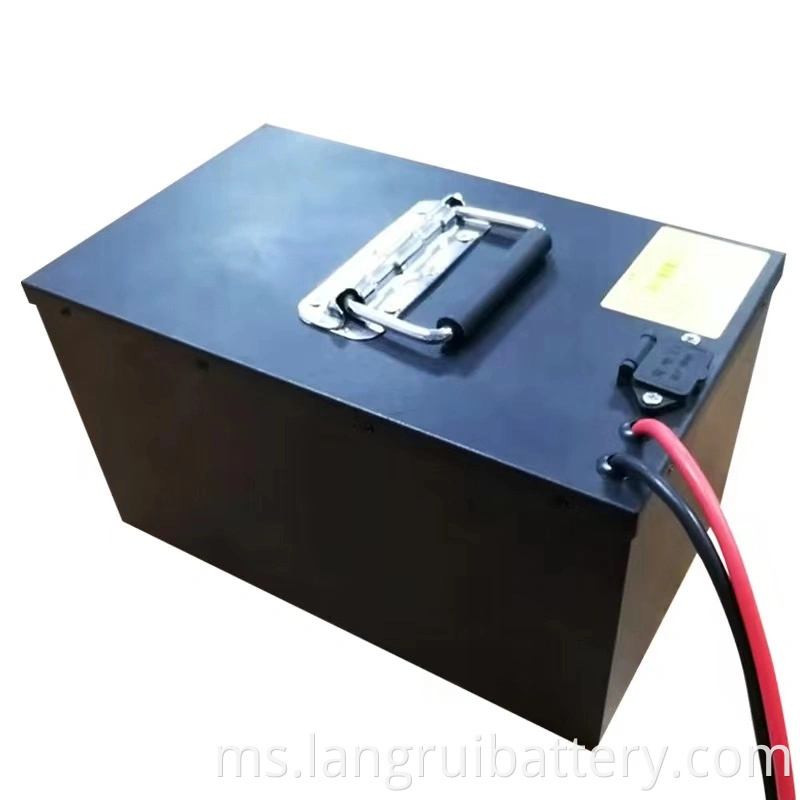 Bateri Suria 48V 30ah Tenaga Tinggi Boleh Dibebaskan LIFEPO4 Lithium Ion Deep Cycle Lift Lift LFP Battery Pack